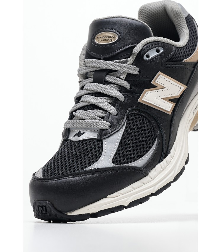 Women Casual Shoes 2002R Black Fabric New Balance