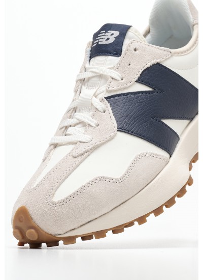 Women Casual Shoes 327.Wbl Beige Leather New Balance