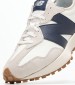 Women Casual Shoes 327.Wbl Beige Leather New Balance