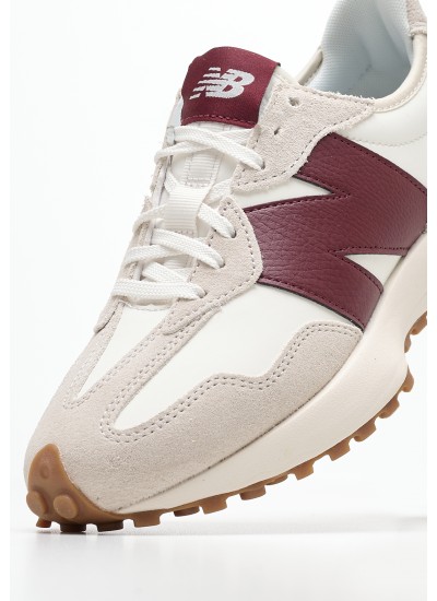 Women Casual Shoes 327.Wbrd Beige Leather New Balance