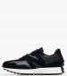 Ανδρικά Παπούτσια Casual 327Li Μαύρο Δέρμα New Balance