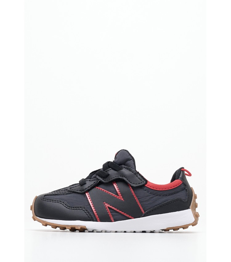 Παιδικά Παπούτσια Casual 327 Μαύρο Ύφασμα New Balance