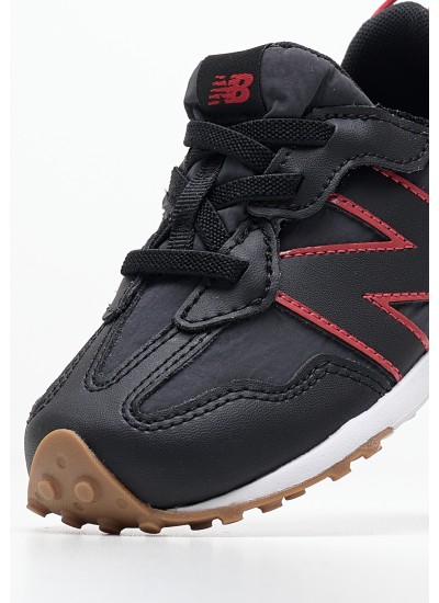 Παιδικά Παπούτσια Casual 327 Μαύρο Ύφασμα New Balance