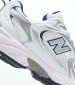 Men Casual Shoes 530.M White Fabric New Balance