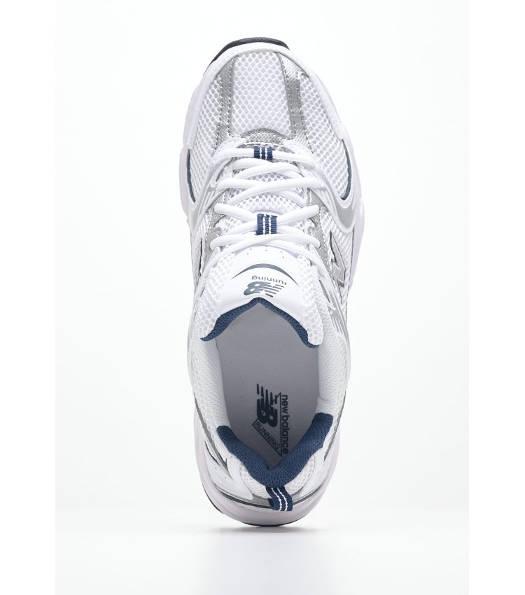 Women Casual Shoes 530.W White Fabric New Balance