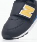 Παιδικά Παπούτσια Casual 574.B Μαύρο ECOleather New Balance