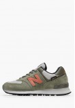 Ανδρικά Παπούτσια Casual 574.Sd Λαδί Δέρμα Καστόρι New Balance