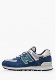 Ανδρικά Παπούτσια Casual 574.So Μπλε Δέρμα Καστόρι New Balance