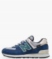 Ανδρικά Παπούτσια Casual 574.So Μπλε Δέρμα Καστόρι New Balance