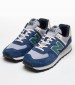 Ανδρικά Παπούτσια Casual 574.So Μπλε Δέρμα Καστόρι New Balance