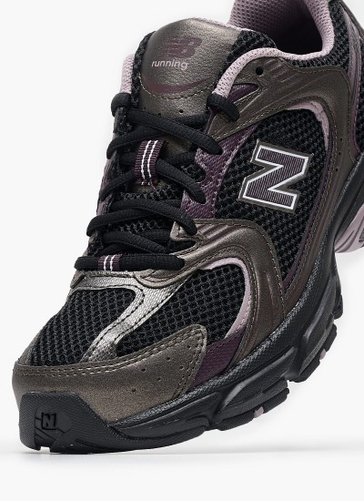 Παιδικά Παπούτσια Casual 574.B Μαύρο ECOleather New Balance