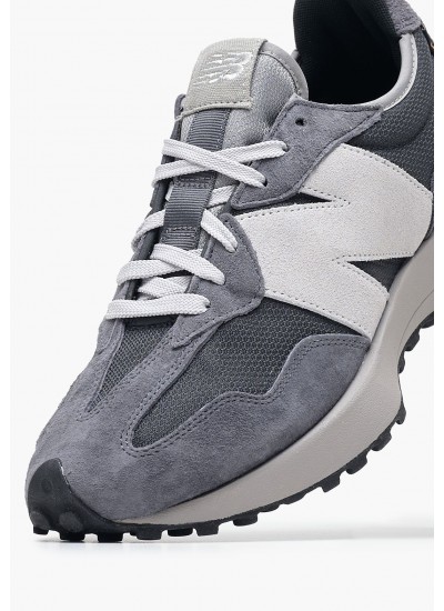 Men Casual Shoes U327.Od Grey Buckskin-Fabric New Balance