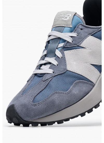 Men Casual Shoes U327 Blue Buckskin-Fabric New Balance