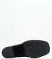 Women Moccasins 51251 Black Leather Mortoglou