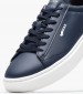 Men Casual Shoes Leonard Blue ECOleather Gas