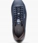 Men Casual Shoes Leonard Blue ECOleather Gas