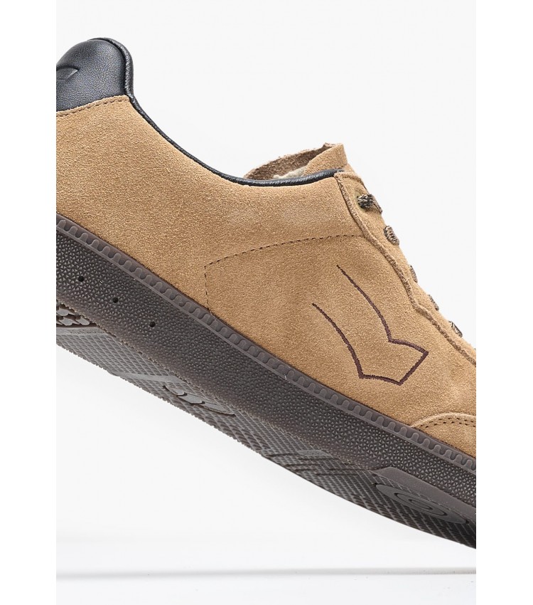 Men Casual Shoes Riva.Sd Beige Buckskin Gas