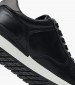 Men Casual Shoes Leander Black ECOleather Lee