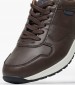 Men Casual Shoes Leander Brown ECOleather Lee