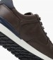 Men Casual Shoes Leander Brown ECOleather Lee