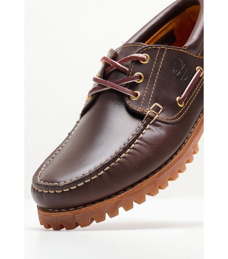 Men Sailing shoes 30003 Brown Leather Timberland