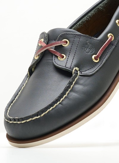 Men Sailing shoes Port.Fleshout Grey Buckskin Sebago