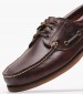 Men Sailing shoes 76015 Brown Leather Timberland