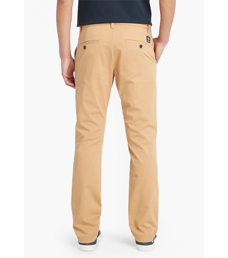 Men Pants A2BYY.B Beige Cotton Timberland