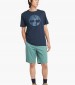 Men T-Shirts A2C2R.2 DarkBlue Cotton Timberland