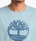 Men T-Shirts A2C2R.Ct Blue Cotton Timberland