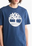 Men T-Shirts A2C2R Blue Cotton Timberland