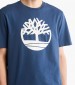 Men T-Shirts A2C2R Blue Cotton Timberland