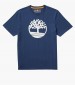 Men T-Shirts A2C2R Blue Cotton Timberland