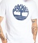 Men T-Shirts A2C2R White Cotton Timberland