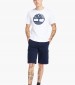 Men T-Shirts A2C2R White Cotton Timberland