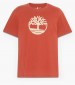 Men T-Shirts A2C2R Bordo Cotton Timberland