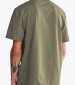 Men T-Shirts A2C2R Olive Cotton Timberland