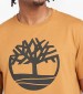 Men T-Shirts A2C2R Yellow Cotton Timberland