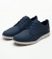 Men Casual Shoes A2C6N Blue Nubuck Leather Timberland