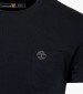 Men T-Shirts A2CQY.2 Black Cotton Timberland