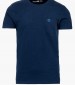 Men T-Shirts A2CQY.2 DarkBlue Cotton Timberland