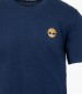 Men T-Shirts A2FKZ DarkBlue Cotton Timberland