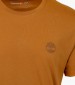 Men T-Shirts A2FKZ Yellow Cotton Timberland