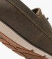 Men Sailing shoes A42X7 Olive Leather Timberland