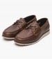 Men Sailing shoes A42X7 DarkBrown Leather Timberland