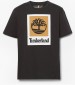 Men T-Shirts A5QS2 Black Cotton Timberland