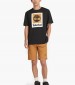 Men T-Shirts A5QS2 Black Cotton Timberland