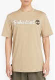 Men T-Shirts A5UPQ.Lp Beige Cotton Timberland