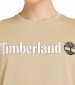 Men T-Shirts A5UPQ.Lp Beige Cotton Timberland