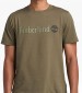 Men T-Shirts A5UPQ Olive Cotton Timberland